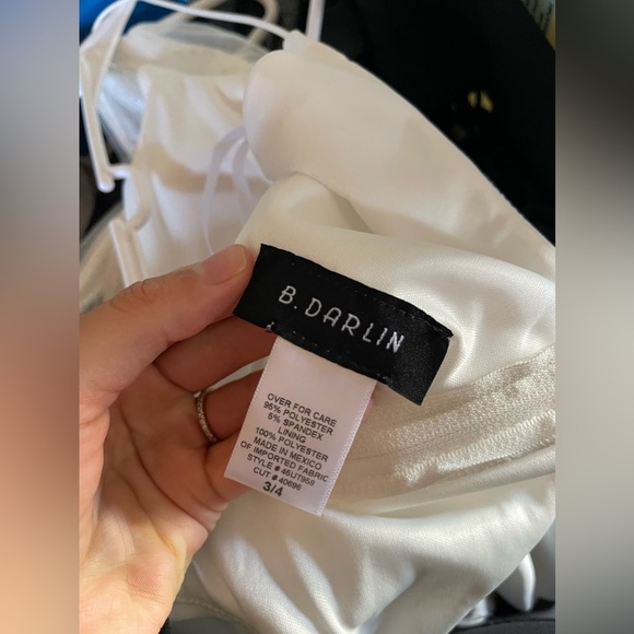 White Mini Dress - Picture 4 of 4